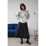 ニュアンスライン柄ニット | AZUL BY MOUSSY | 詳細画像3 