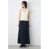 リネンブレンドバルーンシルエットスカート | AZUL BY MOUSSY | 詳細画像9 