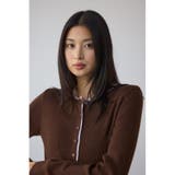 格上げ ヘンリーネックデザインニットトップス | AZUL BY MOUSSY | 詳細画像11