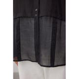 C/T冷感 切替シアーデザインシャツ | AZUL BY MOUSSY | 詳細画像21 