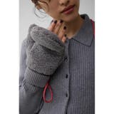 配色ストラップ2WAYボアミトン | AZUL BY MOUSSY | 詳細画像15 