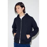裏毛ジップアップパーカー | AZUL BY MOUSSY | 詳細画像17 