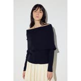 BLK | オフショルニットトップス | AZUL BY MOUSSY