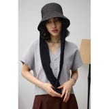 BLK | シアーボーダーバケットハット | AZUL BY MOUSSY