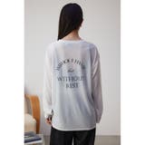 シアーロゴロンT | AZUL BY MOUSSY | 詳細画像6 