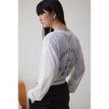 シアーロゴロンT | AZUL BY MOUSSY | 詳細画像1 