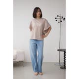 ラッフルスリーブロゴTシャツ | AZUL BY MOUSSY | 詳細画像22 