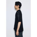スクエアパターンニットメッシュシャツ | AZUL BY MOUSSY | 詳細画像16 