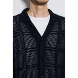 スクエアパターンニットメッシュシャツ | AZUL BY MOUSSY | 詳細画像18 