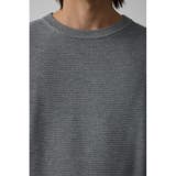 ハニカムベーシッククルーネックニット | AZUL BY MOUSSY | 詳細画像32