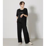THE HOME RELAX WIDE PANTS | AZUL BY MOUSSY | 詳細画像3 