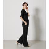 THE HOME RELAX WIDE PANTS | AZUL BY MOUSSY | 詳細画像4 