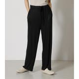BLK | THE HOME RELAX WIDE PANTS | AZUL BY MOUSSY