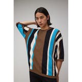 MULTI COLOR GARTER KNIT | AZUL BY MOUSSY | 詳細画像3
