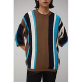 MULTI COLOR GARTER KNIT | AZUL BY MOUSSY | 詳細画像1