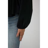 ラッフルショルダー長袖ブラウス | AZUL BY MOUSSY | 詳細画像25 