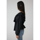 ラッフルショルダー長袖ブラウス | AZUL BY MOUSSY | 詳細画像20 