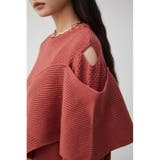 SHOULDER SLIT VOLUME KNIT TOPS | AZUL BY MOUSSY | 詳細画像25