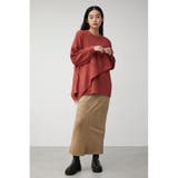 SHOULDER SLIT VOLUME KNIT TOPS | AZUL BY MOUSSY | 詳細画像20
