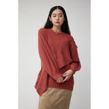 SHOULDER SLIT VOLUME KNIT TOPS | AZUL BY MOUSSY | 詳細画像21