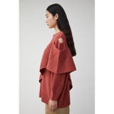 SHOULDER SLIT VOLUME KNIT TOPS | AZUL BY MOUSSY | 詳細画像23