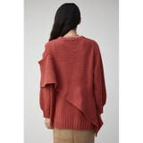 SHOULDER SLIT VOLUME KNIT TOPS | AZUL BY MOUSSY | 詳細画像24