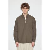 フレンチリネンCOOLMAXスキッパーシャツ | AZUL BY MOUSSY | 詳細画像27 