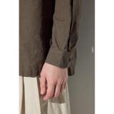 フレンチリネンCOOLMAXスキッパーシャツ | AZUL BY MOUSSY | 詳細画像32 