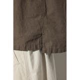 フレンチリネンCOOLMAXスキッパーシャツ | AZUL BY MOUSSY | 詳細画像33 