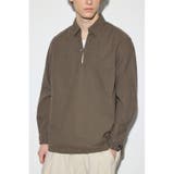 フレンチリネンCOOLMAXスキッパーシャツ | AZUL BY MOUSSY | 詳細画像23 