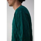 SWITCHING KNIT PULLOVER | AZUL BY MOUSSY | 詳細画像29