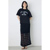 カスレプリントTシャツ | AZUL BY MOUSSY | 詳細画像17 
