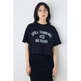 カスレプリントTシャツ | AZUL BY MOUSSY | 詳細画像22 