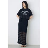 カスレプリントTシャツ | AZUL BY MOUSSY | 詳細画像24 