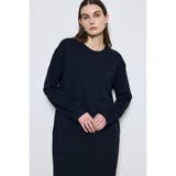 ロングスリーブストレートワンピース | AZUL BY MOUSSY | 詳細画像3