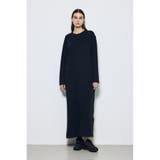 BLK | ロングスリーブストレートワンピース | AZUL BY MOUSSY
