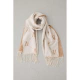 AZモノグラム柄ストール | AZUL BY MOUSSY | 詳細画像5 