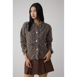 ツイードライクニットカーディガン | AZUL BY MOUSSY | 詳細画像32 