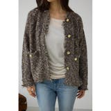 ツイードライクニットカーディガン | AZUL BY MOUSSY | 詳細画像34