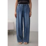 AZUL DENIM フロントタックワイドデニム | AZUL BY MOUSSY | 詳細画像18 
