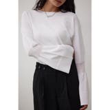 キャンディースリーブニットトップス | AZUL BY MOUSSY | 詳細画像1