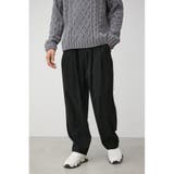 FAUX MELTON TROUSERS | AZUL BY MOUSSY | 詳細画像1