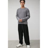 FAUX MELTON TROUSERS | AZUL BY MOUSSY | 詳細画像3