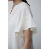 ラッフルスリーブスキッパーブラウス | AZUL BY MOUSSY | 詳細画像10