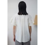 ラッフルスリーブスキッパーブラウス | AZUL BY MOUSSY | 詳細画像7