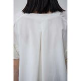 ラッフルスリーブスキッパーブラウス | AZUL BY MOUSSY | 詳細画像8