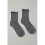 ロゴジャガードミドルソックス | AZUL BY MOUSSY | 詳細画像13 