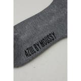 ロゴジャガードミドルソックス | AZUL BY MOUSSY | 詳細画像15 