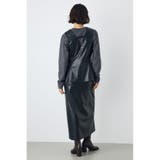 素材アソートペプラムジップジャンスカ | AZUL BY MOUSSY | 詳細画像4 