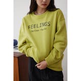 裏毛ロゴクルーネックトップス | AZUL BY MOUSSY | 詳細画像19 